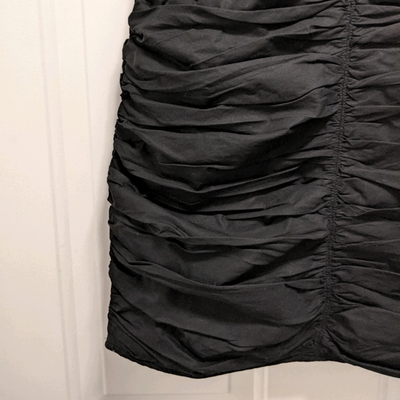 Zara RUCHED Halter Dress - Picture 3 of 4